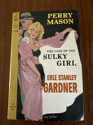 Perry Mason The Case of the Sulky Girl Earl Stanley Gardner 1959 кардинал C-309 - Изображение 1 из 4