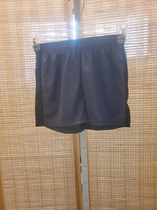 Champion Girls Shorts Size Small 6 6X Gray Black Elastic Waistband Athletic - Picture 1 of 10