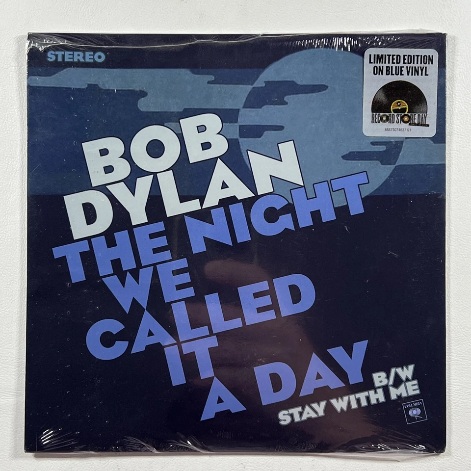 Bob Dylan The Night We Called It a Day Limited RSD 2015 Colored Vinyl 7"