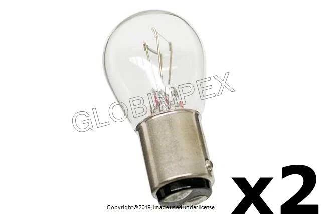 PORSCHE 911 CAYENNE (2005-2008) BOMBILLA 12V - 21/4W (2) OSRAM-SILVANIA + GARANTÍA Foto 1 de 1