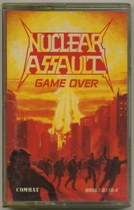NUCLEAR ASSAULT Game Over; Cassette 1986 Combat Relativity - Picture 1 of 4