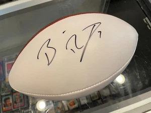 BEN ROETHLISBERGER PITTSBURGH STEELERS SIGNED WILSON NFL FOOTBALL JSA - Picture 1 of 3