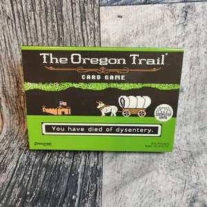 The Oregon Trail Card Game Pressman Based on vintage Mac Computer Game 90s Retro - Picture 1 of 8
