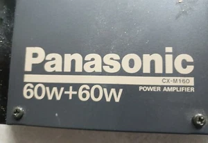Panasonic Stereo Power Amplifier CX-M160 Verstärker KFZ , 2 x 60 Watt, 17170 - Bild 1 von 7