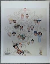 Norman Rockwell 50 Favorites Poster "A Family Tree" 1959