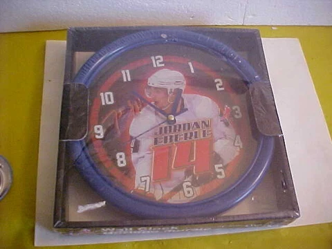 NHL PLAYER JORDEN EBERLE WALL CLOCK NOS Cover