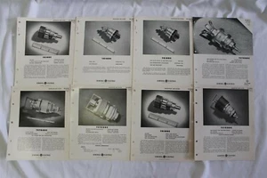 General Electric GE Beschreibung & Bewertungsblätter 50er Jahre Triodentetrode 8 verschiedene - Bild 1 von 5