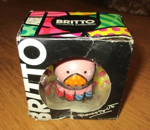 Romero Britto Miniature Pig Pearle 3D Figurine #331386 1ST EDITION Rare Retired - Picture 1 of 2