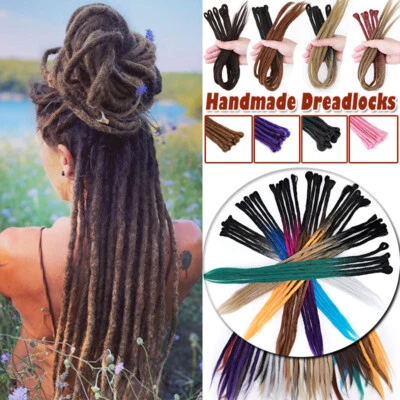 Extensiones de cabello sintético Dreadlock Crochet Trenzado Dread Locks Extensiones de cabello Foto 1 de 4
