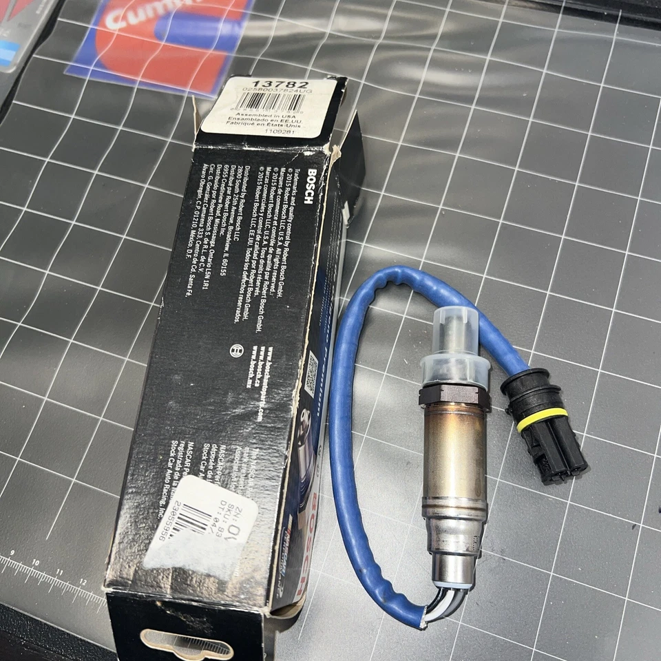 Sensor de oxigênio Bosch Mercedes W163 ML55 AMG SL600 E430 13782/0258003782 - Imagem 1 de 4