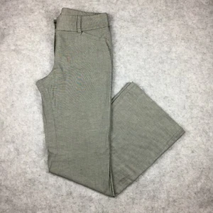 Pantalones moteados de pierna recta Ann Taylor Signature, 4 para mujer (gris/blanco) - Imagen 1 de 11