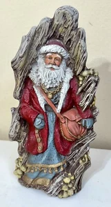 "Estatuilla de decoración navideña vintage de 10"" de la gruta de Papá Noel desierto del viejo mundo" - Imagen 1 de 10