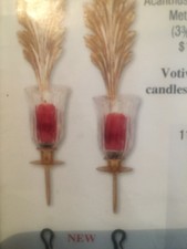 Home Interior “Acanthus Leaf Sconces”