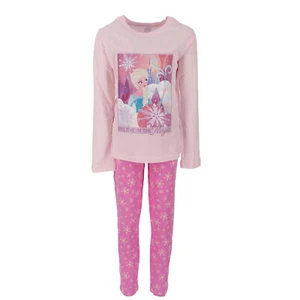Frozen Schlafanzug Pyjama 122/128 Kinder Mädchen Eiskönigin lang Nachtwäche Elsa - Bild 1 von 1