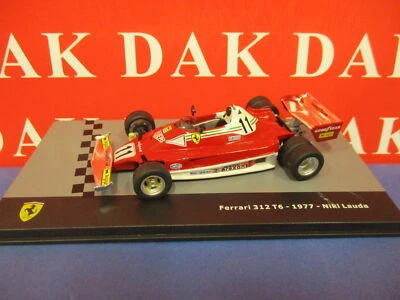 Die cast 1/43 Modellino Auto F1 Ferrari 312 T6 1977 N. Lauda - Immagine 1 di 4