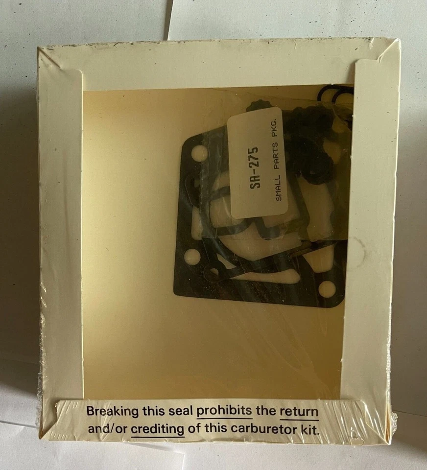 Kit de reparación de carburador e inyector de combustible BWD 10997 reemplaza Walker Products 18101 Foto 1 de 4