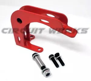 Circuit Werks Differential Brace G35 Vq35de 350Z V35 Skyline Diff Bracket RED - Picture 1 of 3
