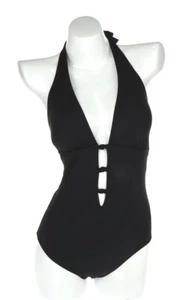 Lauren Ralph Lauren Womens Swimwear Cocktail Knotted Halter One Piece Size 6 - Picture 1 of 2
