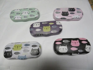 cats love fish , cat lovers love cat eyeglass cases - Picture 1 of 9