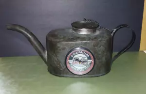 VINTAGE STYLE OIL CAN CLOCK /MANCAVE. - Picture 1 of 5