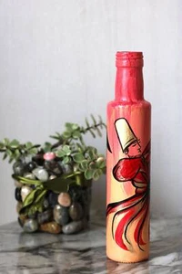 Hecho a mano pintado a mano (después de siete procesos) derviche giratorio en botella especial - Imagen 1 de 10