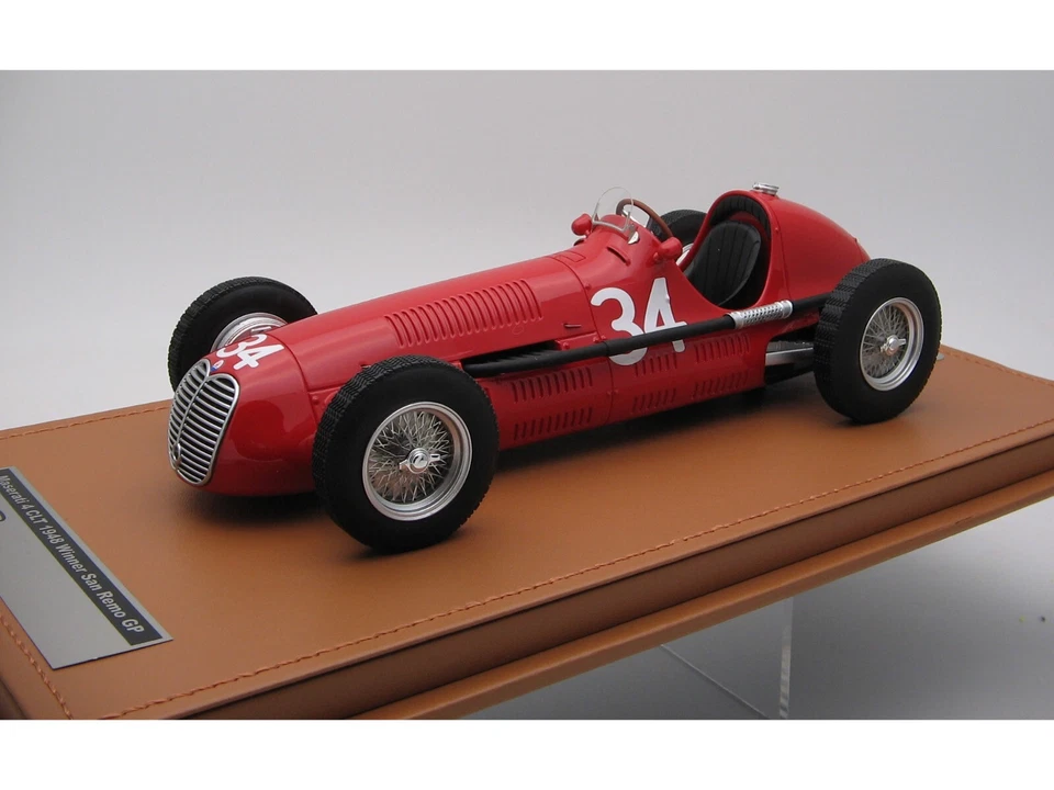 MASERATI 4 CLT #34 ASCARI WINNER "SAN REMO GP" 1948 1/18 TECNOMODEL TM18-181 G