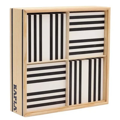 Kapla - BOX 100 schwarz & weiß NEU - Holzbausteine vom Fachhändler im Allgäu