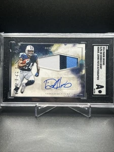 2016 Panini Origins - Rookie Jumbo Patch Autographs Derrick Henry #RJPA-DH - Picture 1 of 2