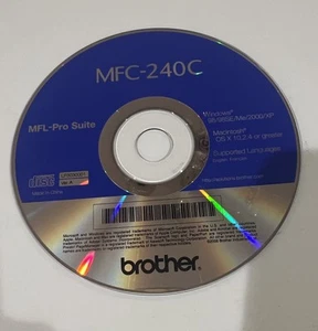 Brother MFC-240C MFL-Pro Suite for Win 98/98SE/Me/2000/XP & MAC OS X 10.2.4 - Picture 1 of 1