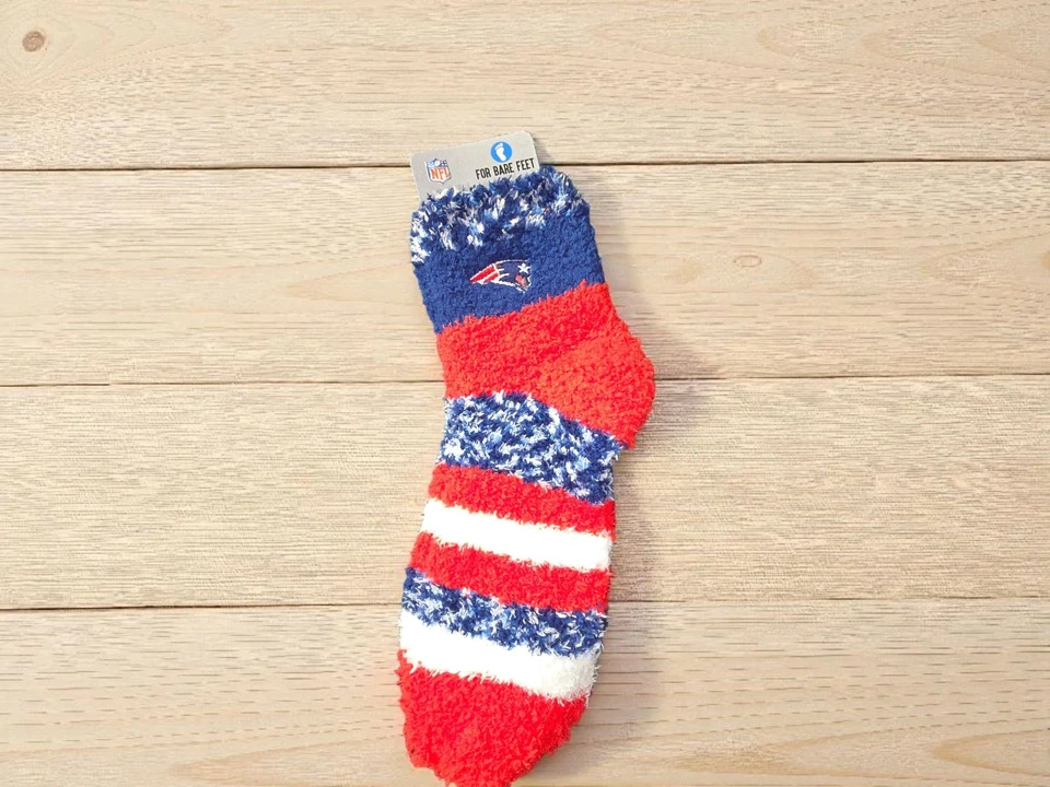Meia macia unissex adulta NFL super aconchegante sono - NEW ENGLAND PATRIOTS - Imagem 1 de 1