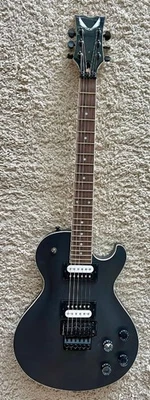 Dean Thoroughbred X Floyd, Black Satin Solid Body Cutaway Elec. Guitar TBX F BKS - Image 1 of 4