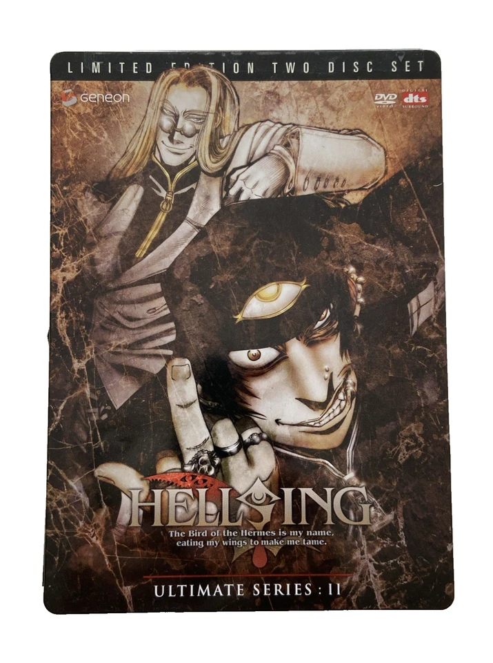 Hellsing Ultimate Series: II DVD, 2007, 2-Disc Set, Limited Edition Steelbook - Image 1 of 4