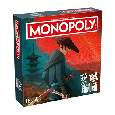 Blue Eye Samurai Monopoly Board Game - Image 1 of 4