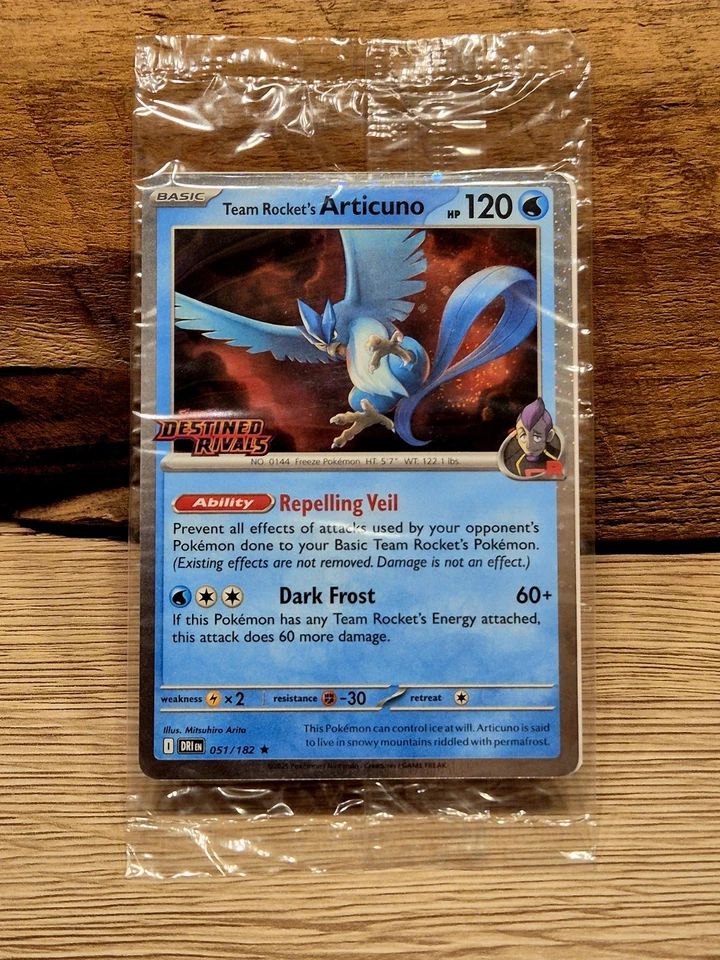 Team Rocket's Articuno Set Stamp - 051/182 Destined Rivals - Nur Englisch!  - Bild 1 von 1