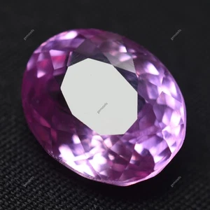 Hermosa piedra preciosa suelta corte ovalado 9,01 quilates zafiro rosa certificado luz natural - Imagen 1 de 6