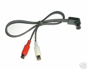 Aux-In Line Cable Cm. 50 Alpine Ai-Net Display With Function Aux And JVC J-link - Picture 1 of 1