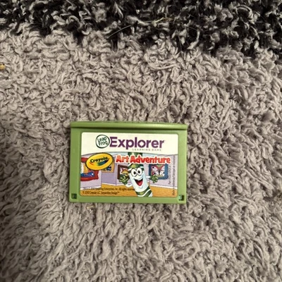 Crayola Art Adventure Game Cartridge LeapPad Leapster LeapFrog Explorer GS Ultra - Image 1 of 2