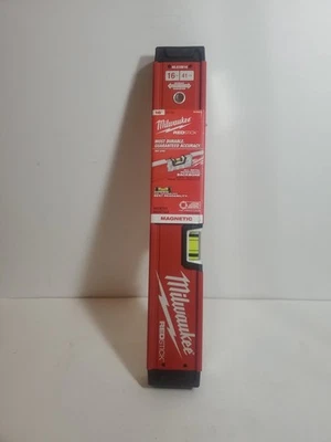 Milwaukee Tool Mlbxm16 16" Redstick  Magnetic Box Level - Image 1 of 4