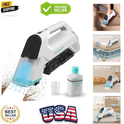 Handheld Carpet Cleaner, 12V Cordless Portable Carpet Cleaner, 6.5KPa Spot Cl... - Image 1 of 4
