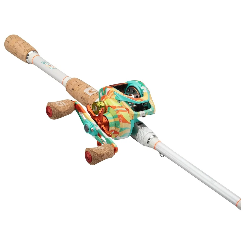 PROFISHIENCY 7ft 2in Medium Heavy Krazy Baitcast Combo (KRZYMHB720C)