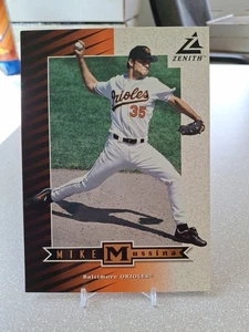 1998 Pinnacle Zenith 5 X 7 Mike Mussina #Z27 JUMBO - Picture 1 of 2