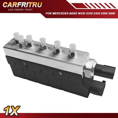 Air Suspension Valve Solenoid Block for Mercedes-Benz W220 S350 S430 S500 S600 Foto 1 de 4