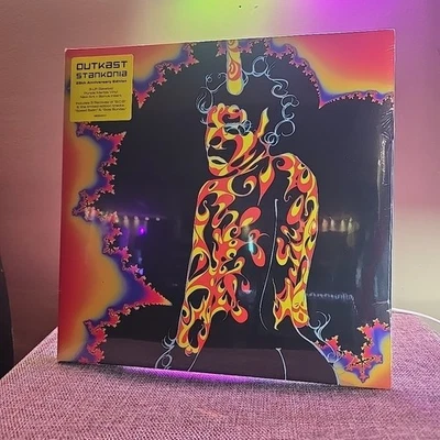 OutKast - Stankonia - 25th Anniv. 3 LP Purple Marble Color Vinyl Record - Image 1 of 4