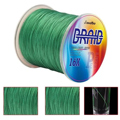 Braided Fishing Line 16Strands Abrasion Resistant Braided Lines 300m 500m - Image 1 of 4