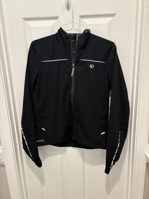 Pearl Izumi Mens Cycling Jacket Black Size S Ex condition - Retract Hood - Image 1 of 4