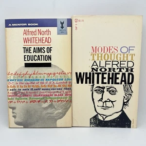 Lot of 2 – Alfred North Whitehead – Modes of Thought / Aims of Education PBs VG - Picture 1 of 10