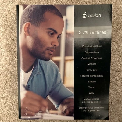 Barbri 2L/3L Outlines 2021: Con. Law, Corporations, Crim. Pro., Evid., Fam., + - Image 1 of 2