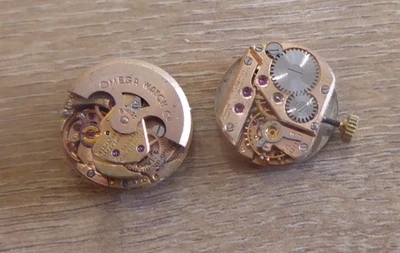 2 MOVIMIENTOS RELOJ PULSERA OMEGA MUJER, CAL 244, 681 Foto 1 de 4