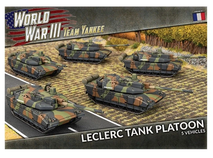 Equipo Yankee: pelotón tanque francés Leclerc (x5) Foto 1 de 4