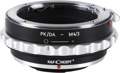 K&F PK/DA-M4/3 Pentax PK DA Lens to Micro Four Thirds M4/3 MFT Mount Adapter - Image 1 of 4